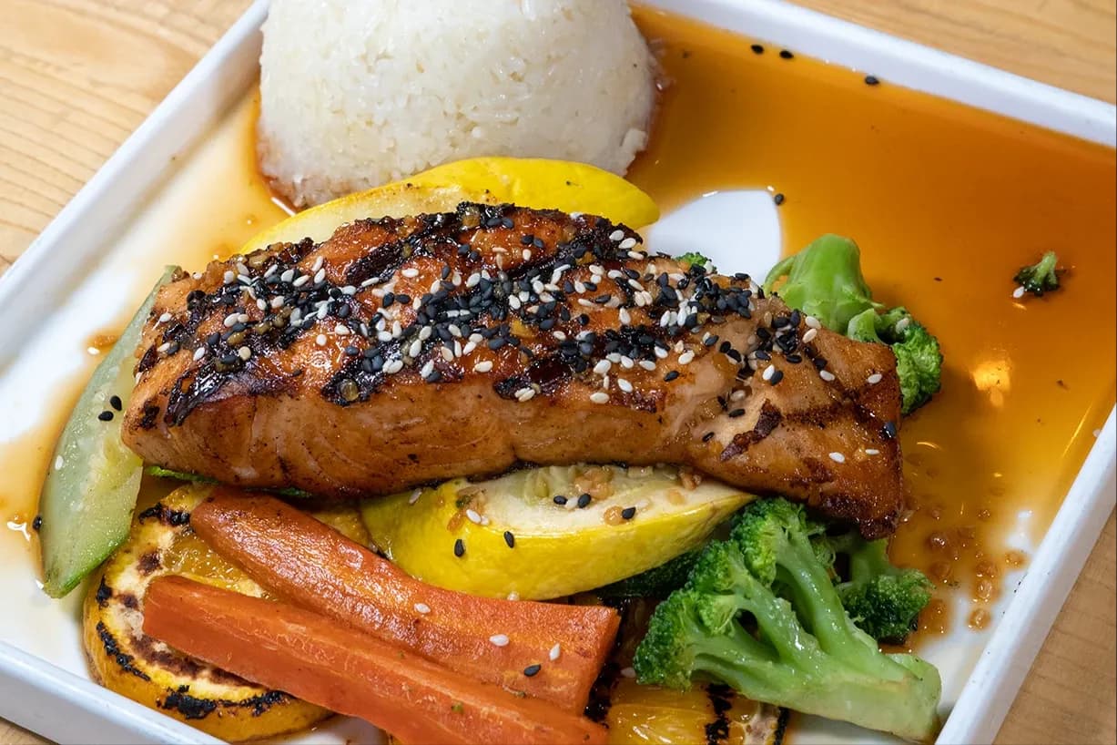 ASIAN GLAZED SALMON