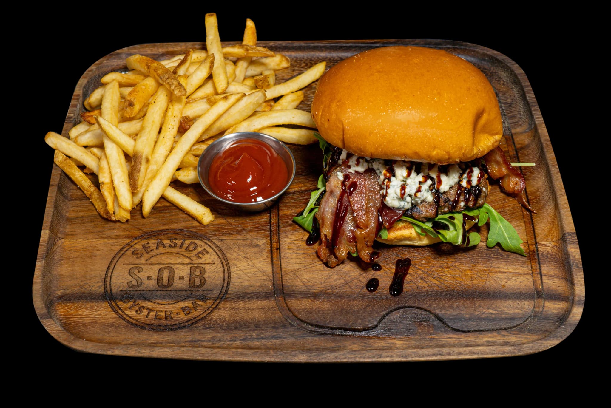 Black N' Bleu Burger*