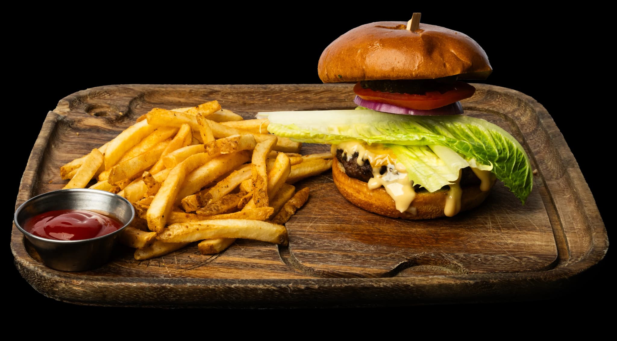 Ye Olde Faithful Burger*